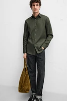 EASY CARE TEXTURED SHIRT