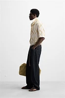 CHEMISE RELAXED FIT À IMPRIMÉ GÉOMÉTRIQUE