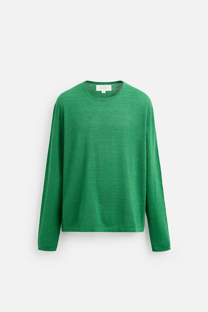 PULL LÉGER 100 % CHANVRE