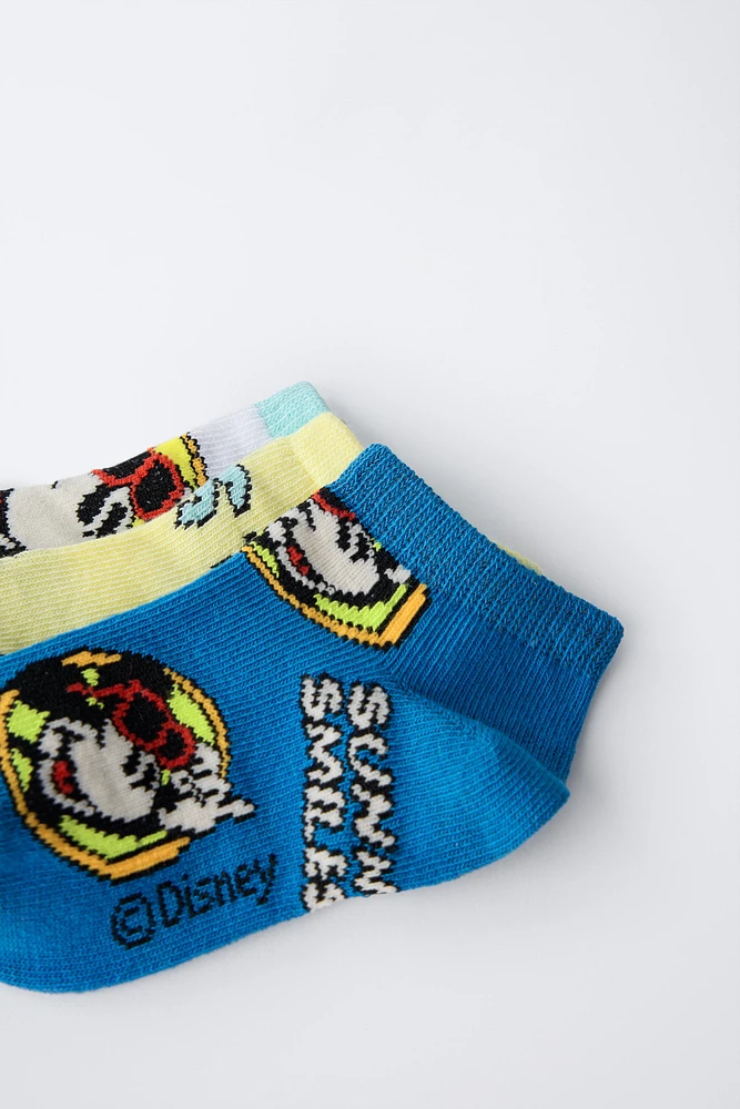 LOT DE TROIS PAIRES SOCQUETTES MICKEY MOUSE © DISNEY