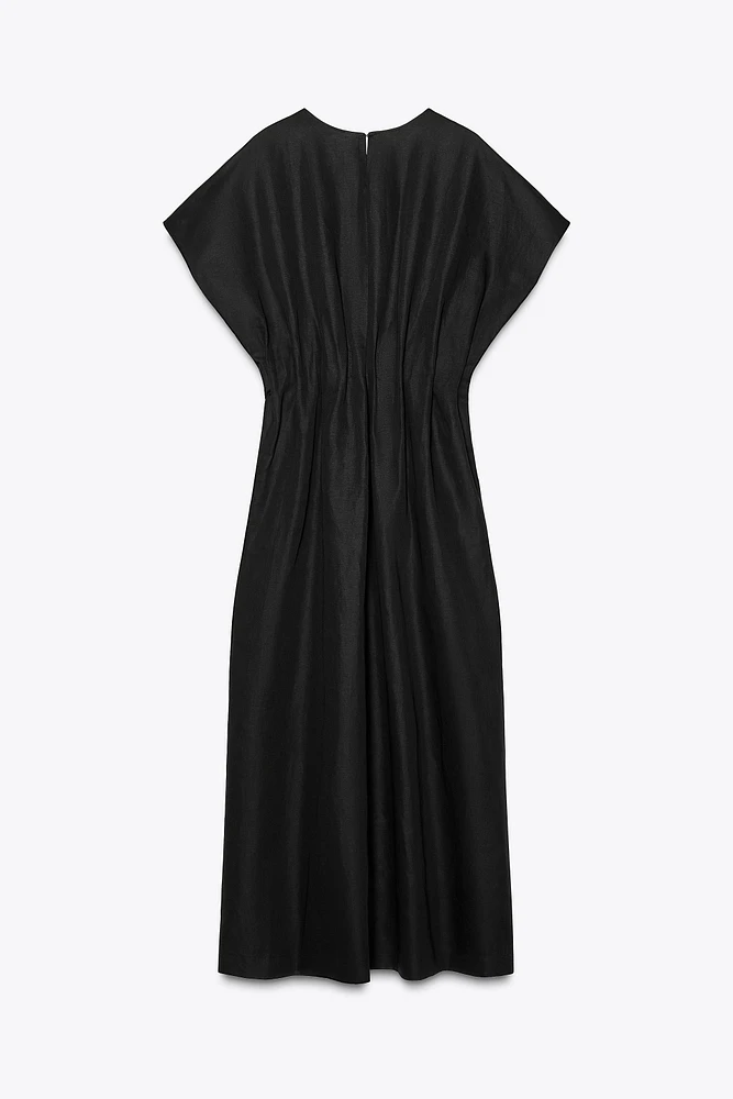 ZW COLLECTION PLEATED MIDI DRESS