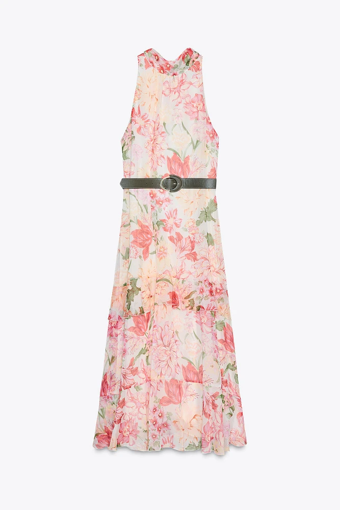 ROBE IMPRIMÉE À VOLANTS