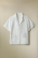 EMBROIDERED COTTON SHIRT