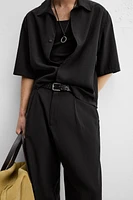 FLOWY PLEATED PANTS