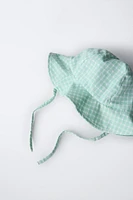 GINGHAM HAT