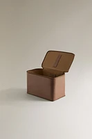 TROUSSE DE TOILETTE CUIR GRAND FORMAT