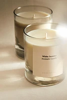 G) WHITE JASMINE SCENTED CANDLE