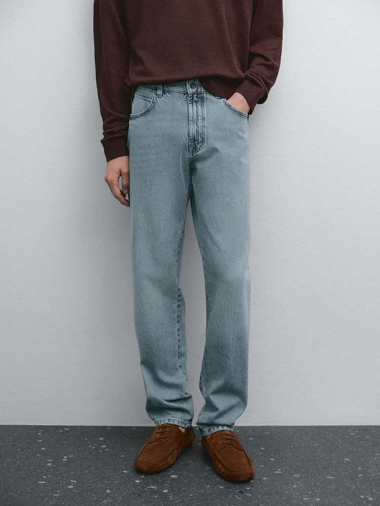 Tapered fit jeans