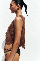 CROCHET VEST TOP