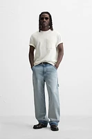 LOOSE STRAIGHT FIT CARPENTER JEANS