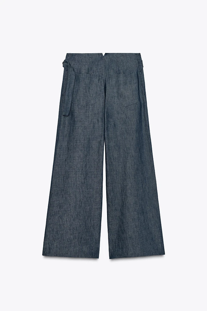 PANTALON À JAMBES LARGES ZW COLLECTION