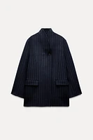 ZW COLLECTION OVERSIZED WOOL BLEND JACKET