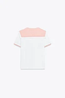 T-SHIRT BIMATIÈRE À CARREAUX VICHY