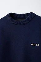 SOFT KNIT SWEATER