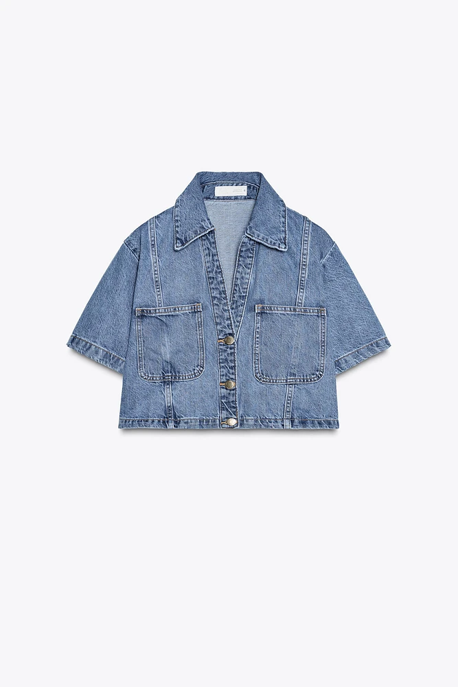 CHEMISE Z1975 COURTE EN DENIM