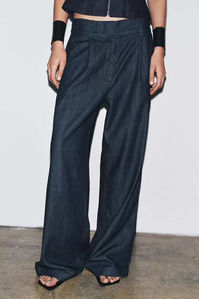 PANTALON JOGGER DENIM ZW COLLECTION