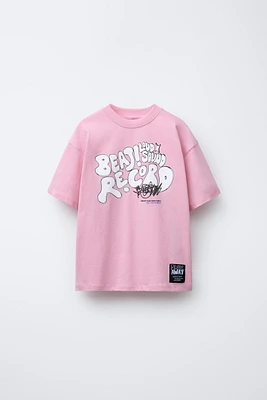 T-SHIRT TEXTE GRAFFITI