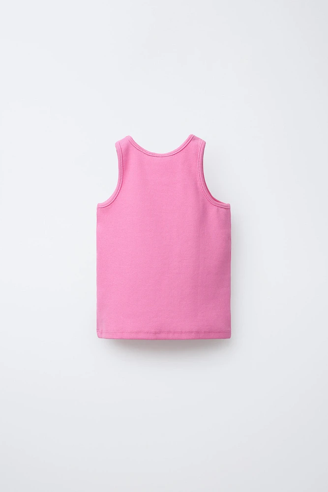 LOT DE TROIS T-SHIRTS RIB UNIS