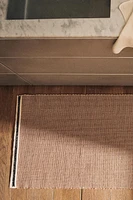 NON-SLIP STRIPED JUTE RUG
