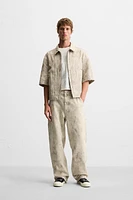 PANTALON DE CHARPENTIER À IMPRIMÉ ABSTRAIT