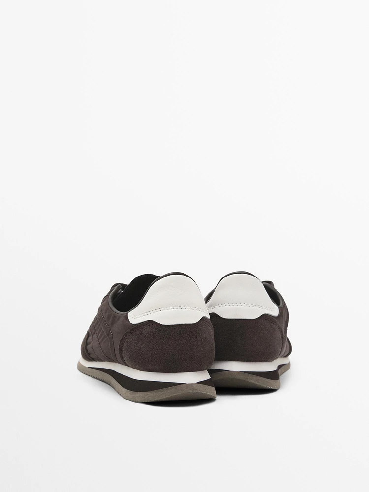 Combined fabric trainers