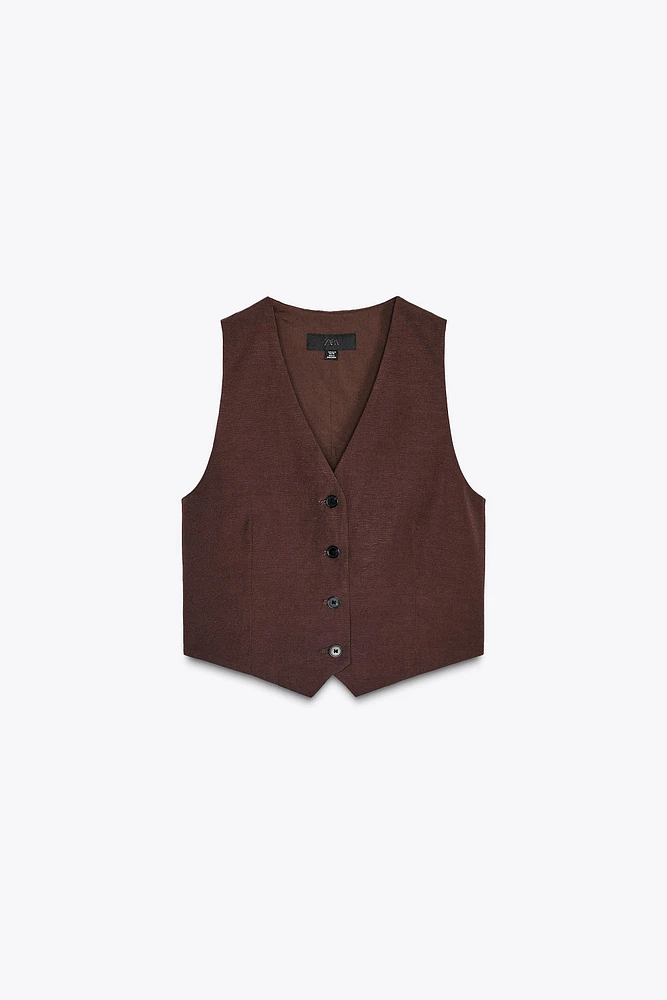 GILET DOS DÉCOUPÉ