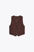 GILET DOS DÉCOUPÉ