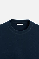 COTTON BLEND SWEATER