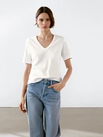 T-shirt à manches courtes 100 %coton