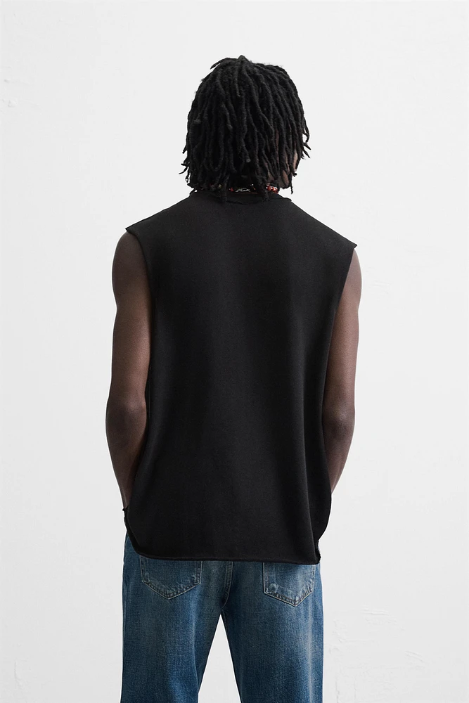 KNITTED TANK TOP