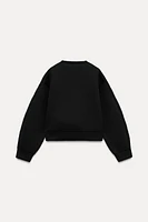 SCUBA EFFECT SWEATSHIRT