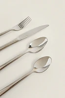 4-PIECE FORGED STEEL FLATWARE SET