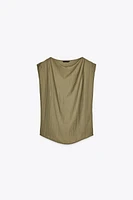 BLOUSE SANS MANCHES