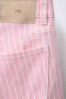 BERMUDA EN DENIM RAYURES
