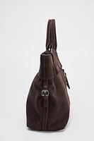 MAXI SUEDE SHOPPER