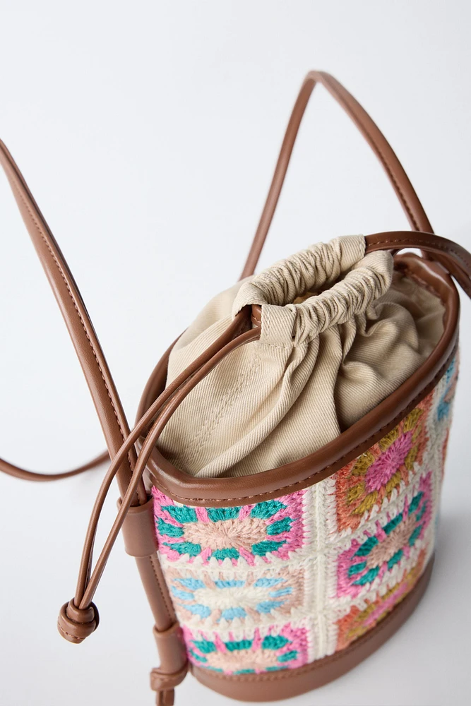 CROCHET CROSSBODY BAG