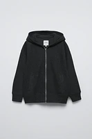 SOFT TOUCH ZIPPER SWEATSHIRT