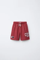 CHICAGO BULLS NBA © INTERLOCK BERMUDA SHORTS