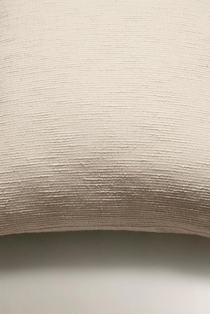 TEXTURED THROW PILLOW COVER