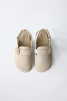 SABOTS EN CUIR