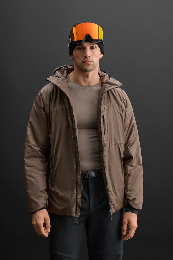 LAYERED PADDED JACKET