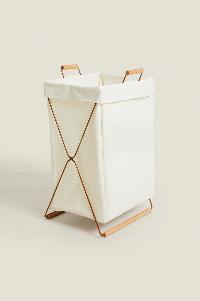 FOLDING LAUNDRY BASKET