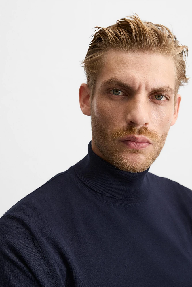 VISCOSE BLEND SWEATER