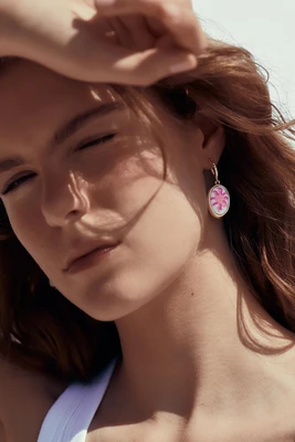 LOT DE BOUCLES D'OREILLES ANNEAUX CHARMS