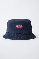 OXFORD PATCH BUCKET HAT