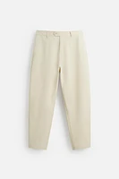 VISCOSE BLEND CHINO PANTS