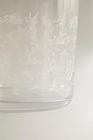 VERRE VERRE RECYCLABLE MOTIF
