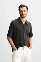POLO MÉLANGE DE LIN