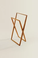 ACACIA WOOD TOWEL RACK