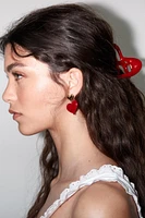 COMBINED HEART EARRINGS